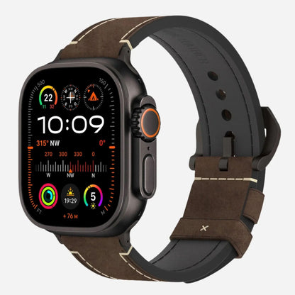 MillesTECband Apple Watch Ultra MONACO GRANDE Lederarmband - MillesTEC