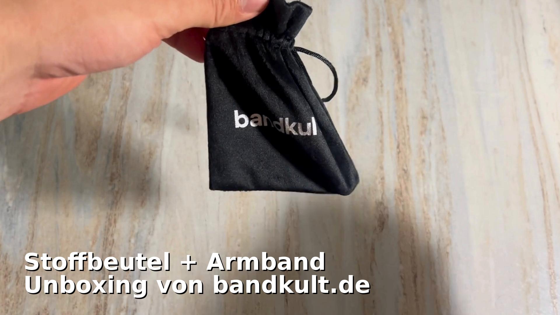 Unboxing: Bandkult Apple Watch Armband im Stoffbeutel