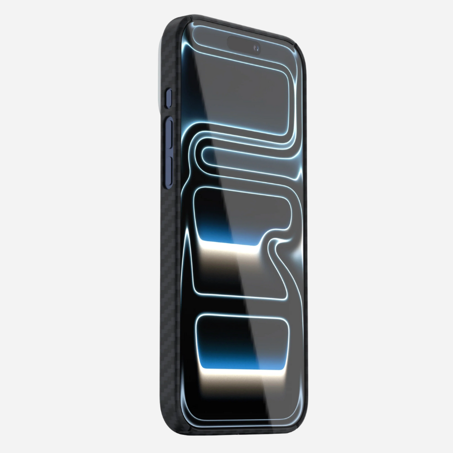 Coque en carbone pour iPhone 17 Pro Max – Coque ultra-légère aspect carbone de bandkult®